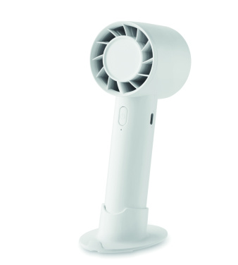 Logo trade advertising products image of: Small portable fan 2000 mAh